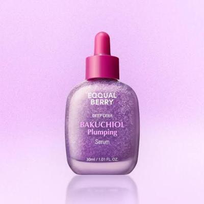 Eqqualberry Bakuchiol plumping face serum